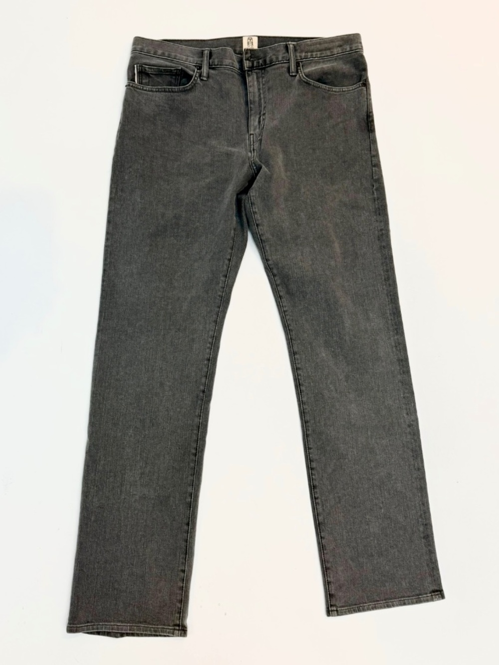 Hiroshi Kato - The Hammer Straight - Size 36 - Granite Wash - Selvedge Denim